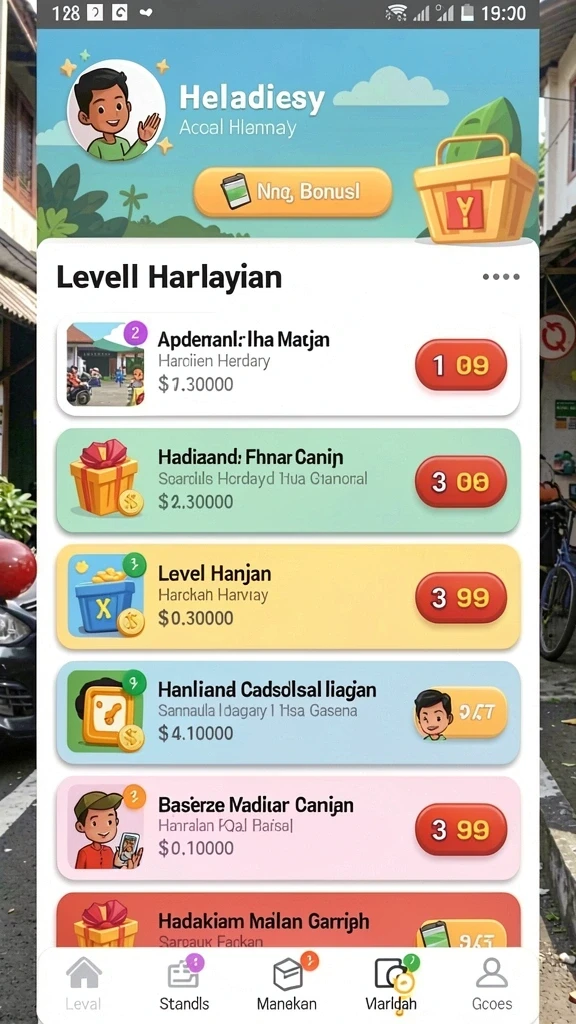 Karakter unik dengan kemampuan spesial mereka.