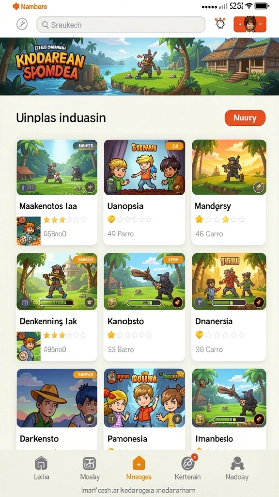 Mode multiplayer yang menantang dan seru.
