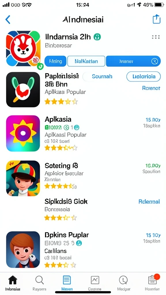 Tampilan awal permainan yang mengesankan.