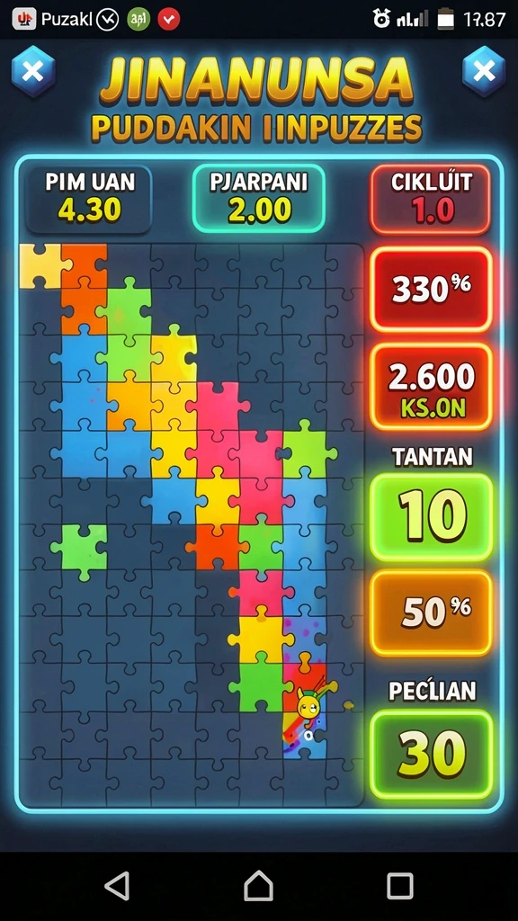 Level yang bervariasi dan penuh tantangan menunggu Anda.