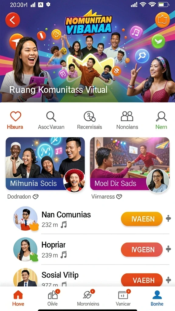 Tampilan antarmuka yang menarik dan mudah digunakan.