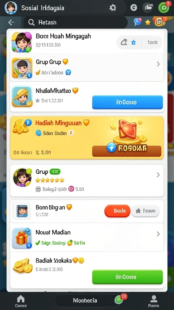 Screenshot gameplay yang menunjukkan keseruan permainan.