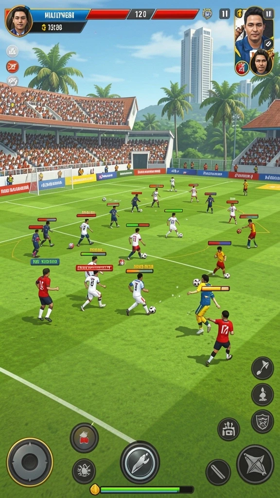 Screenshot 1: Menampilkan karakter utama dalam aksi.