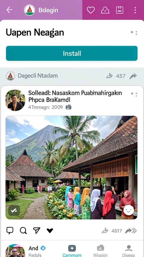 Karakter yang dapat dikustomisasi sesuai keinginan.
