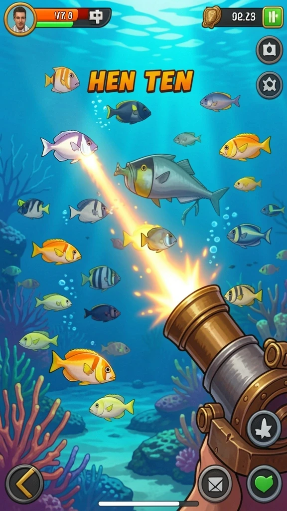 Screeenshot saat bermain mode multiplayer.