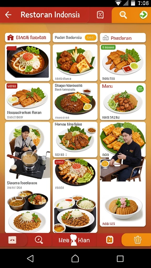 Tampilan antarmuka yang ramah pengguna.