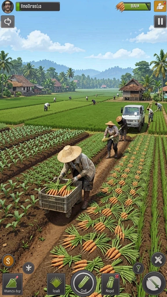 Tampilan menu utama yang intuitif dan menarik.