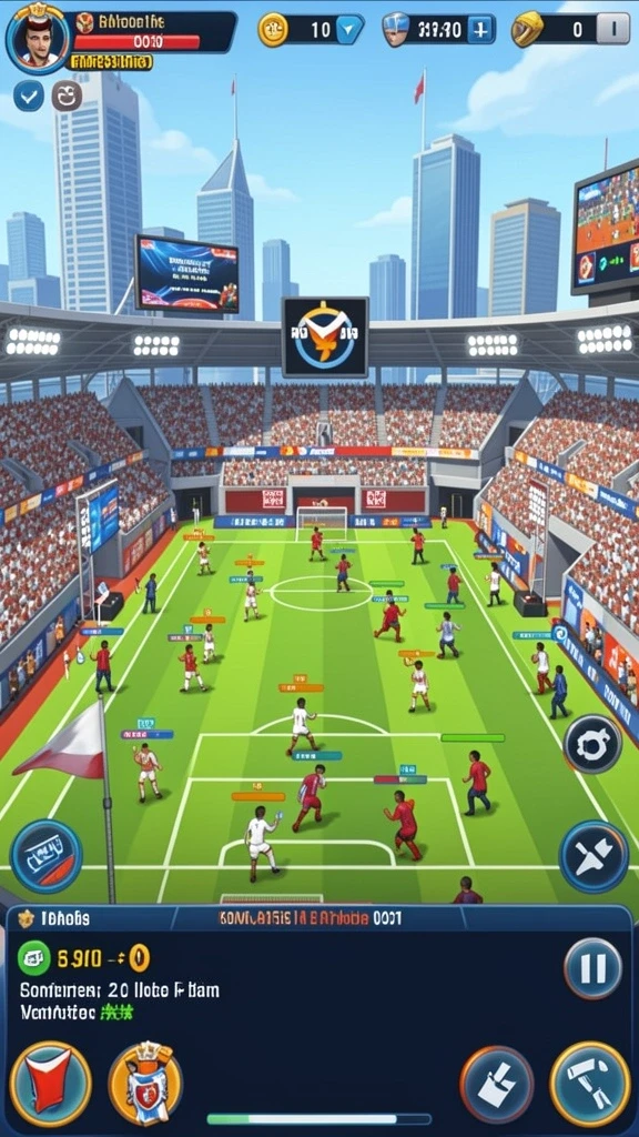 Gameplay seru dan penuh tantangan yang memikat.