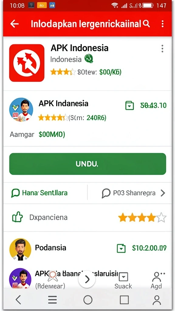 Mode multiplayer yang seru dan kompetitif.