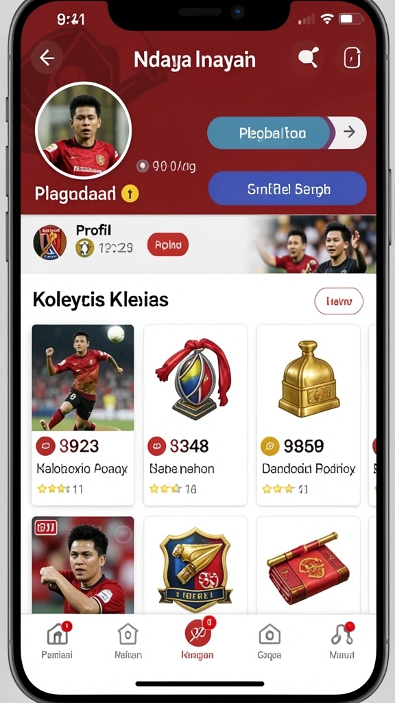 Tampilan antarmuka pengguna yang intuitif dan menarik.