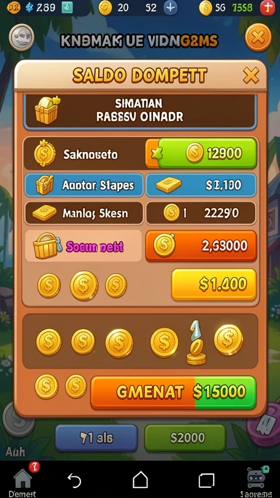 Karakter-karakter yang beragam dan unik.
