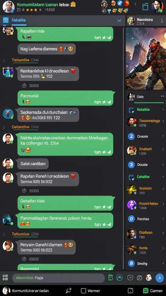 Tampilan antarmuka yang menarik dan mudah digunakan.