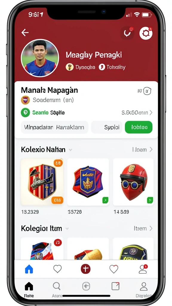 Karakter dalam game yang beragam dan unik.