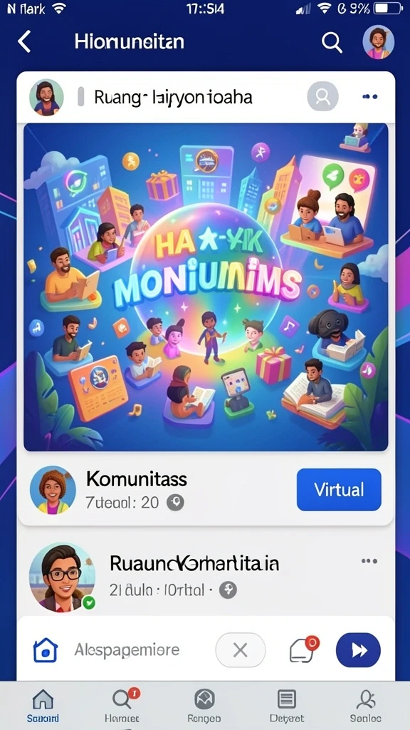Fitur multiplayer yang memungkinkan kompetisi seru.