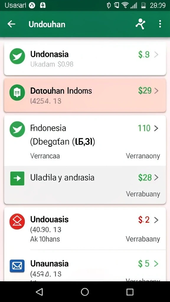 Berbagai pilihan permainan seru tersedia.
