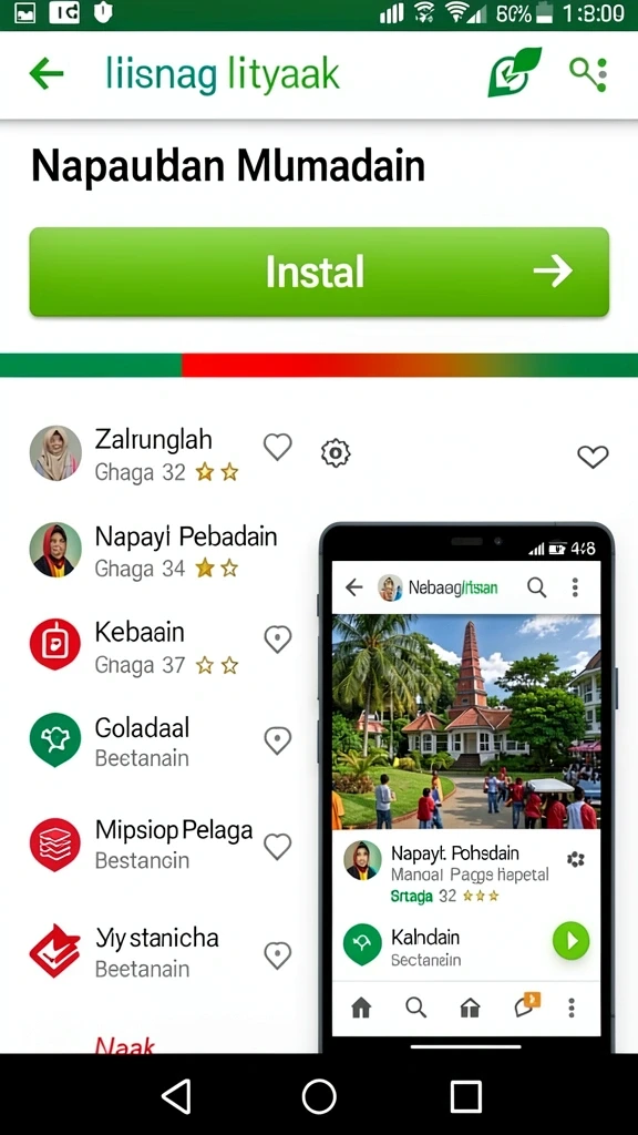 Karakter unik yang dapat dipilih untuk beraksi dalam permainan.