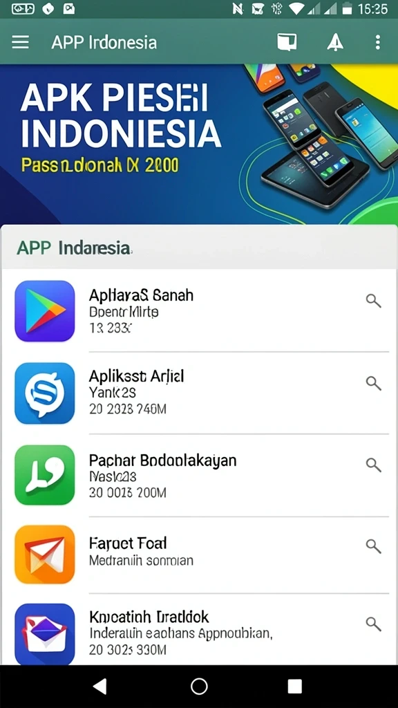Tampilan utama MEGAHOKI dengan grafis menarik.