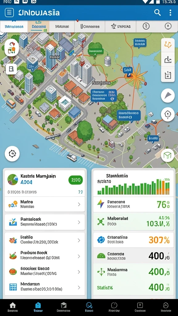 Tangkapan layar ketiga menyoroti fitur komunitas di aplikasinya.