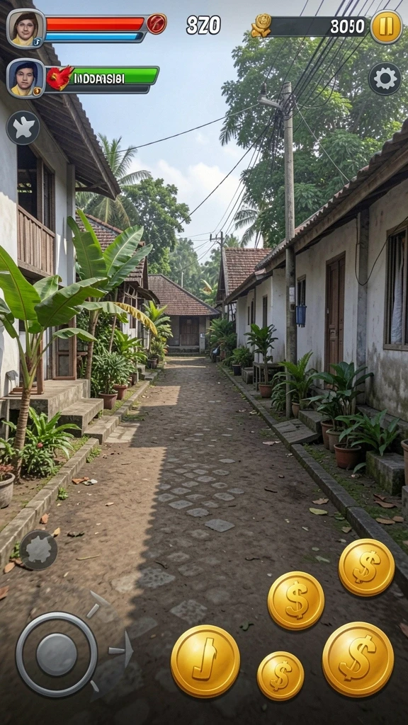 Karakter-karakter menarik dengan latar belakang cerita masing-masing.