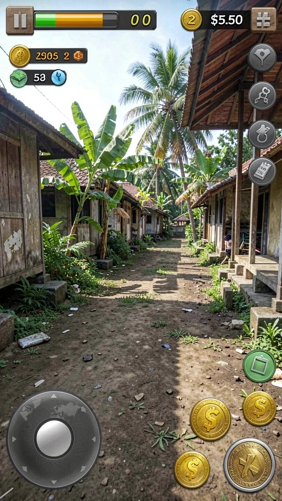 Mode multiplayer yang memungkinkan permainan bersama teman.