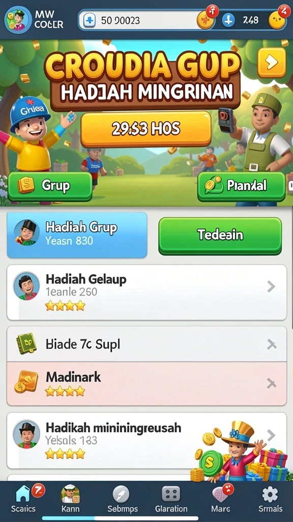 Grafis yang menawan membuat pengalaman bermain semakin seru.