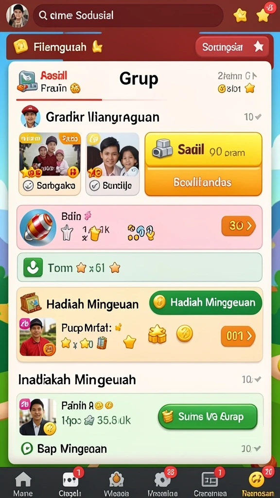Screenshot menunjukkan antarmuka pengguna yang intuitif.