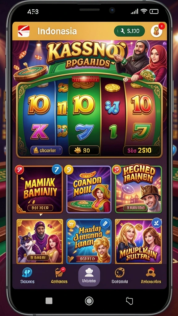 Screenshot menunjukkan salah satu level menantang dalam permainan.