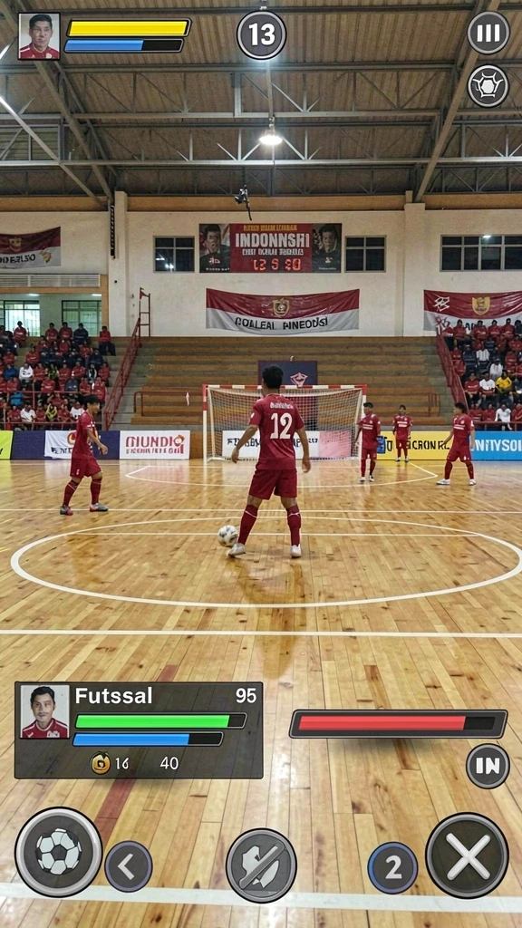 Tantangan seru di setiap level permainan.