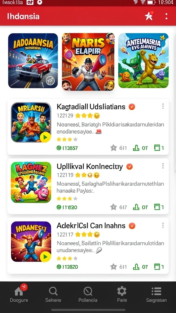 Tangkapan layar menunjukkan karakter utama dalam aksi.