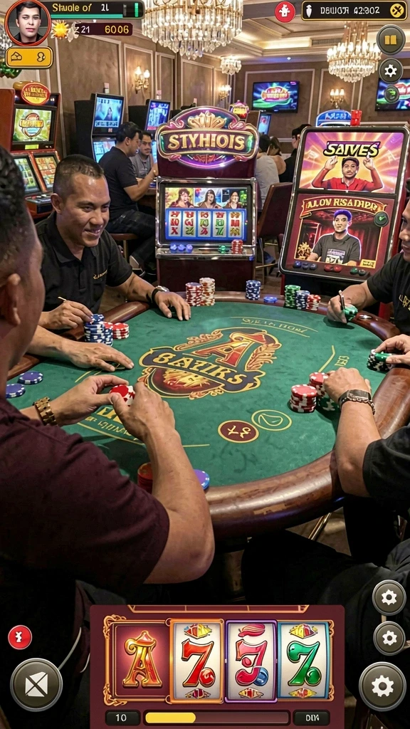 Pemandangan indah di dunia fantasi QTGAME.