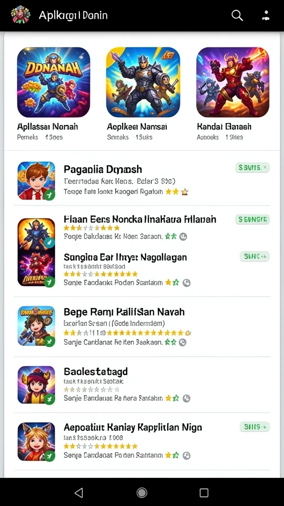 Menampilkan tampilan antarmuka yang ramah pengguna.
