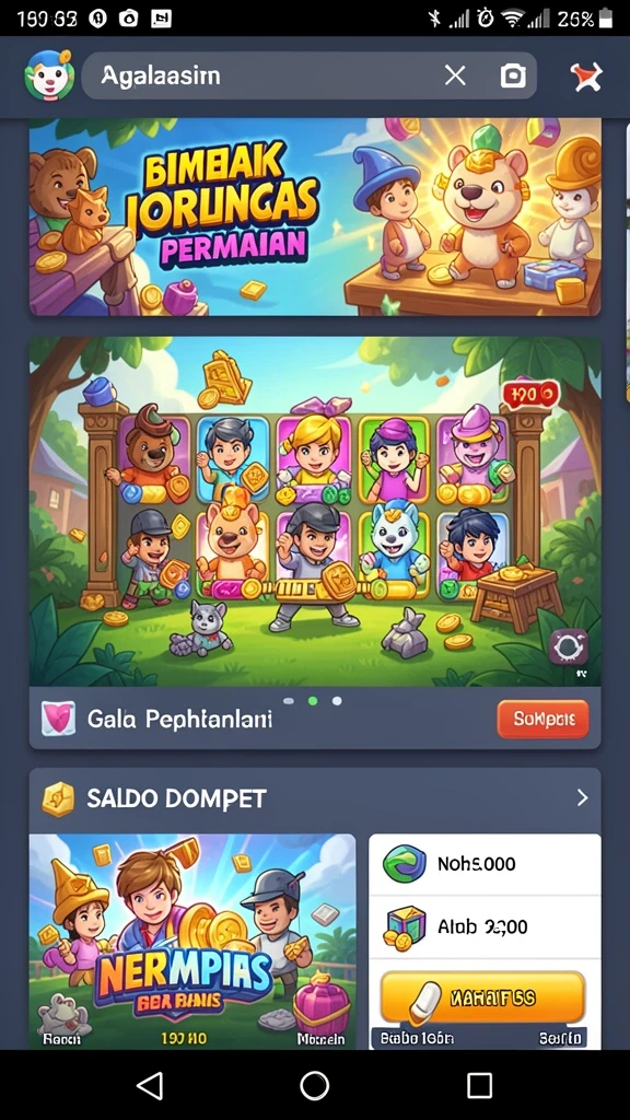 Grafik menawan yang memanjakan mata.