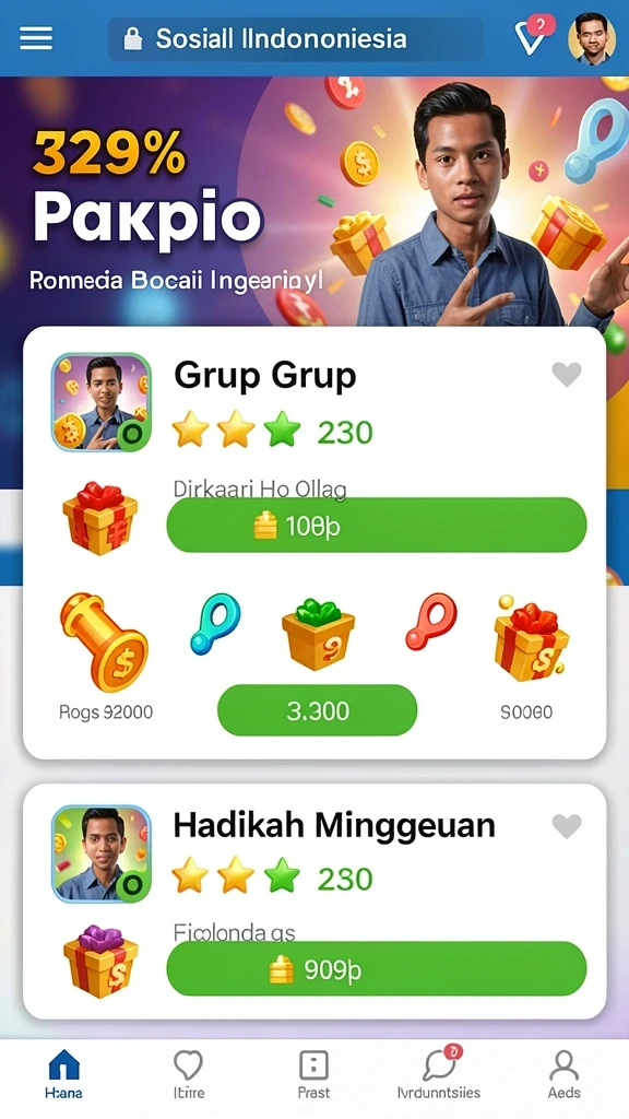 Berbagai mode permainan yang seru untuk dicoba.
