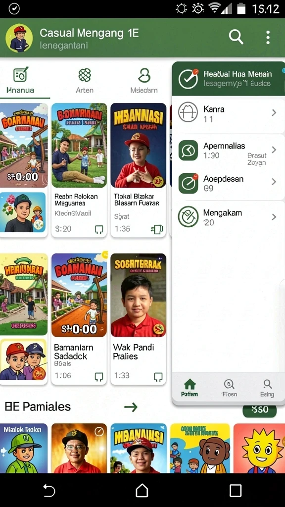 Pengalaman bermain yang menyenangkan dan menghibur.