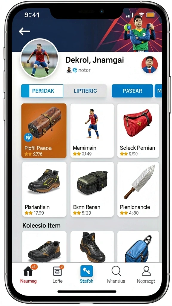 Pengaturan level yang beragam dan menantang.