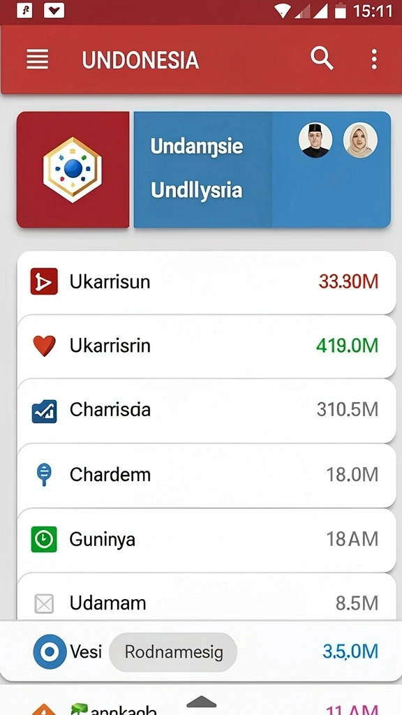 Tampilan antarmuka yang menarik dan mudah digunakan.