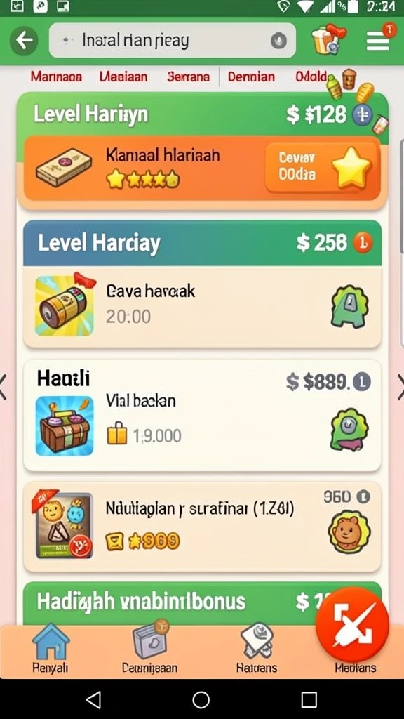 Antarmuka yang ramah pengguna dan mudah dinavigasi.