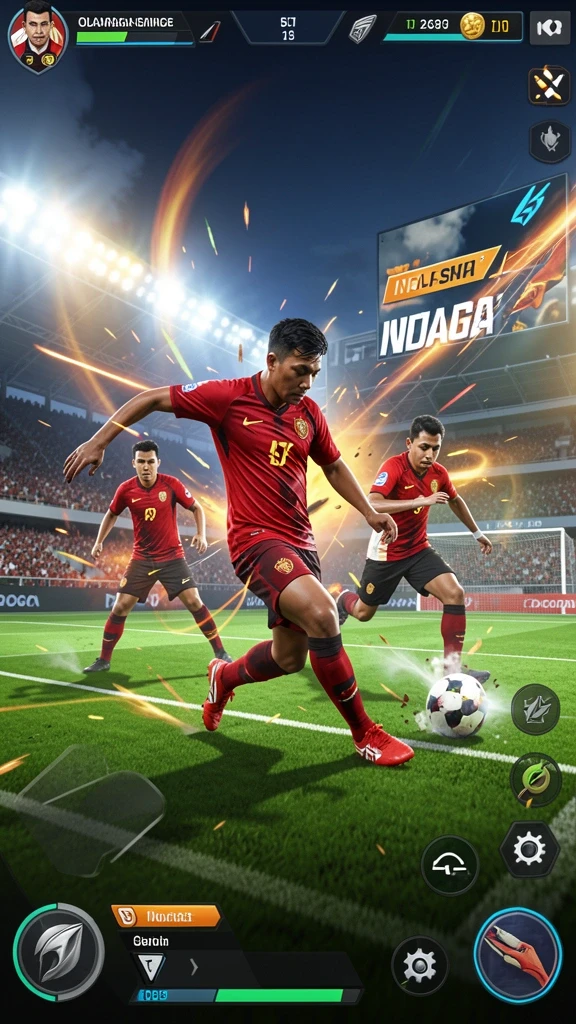 Gameplay yang seru dan menantang di setiap level.